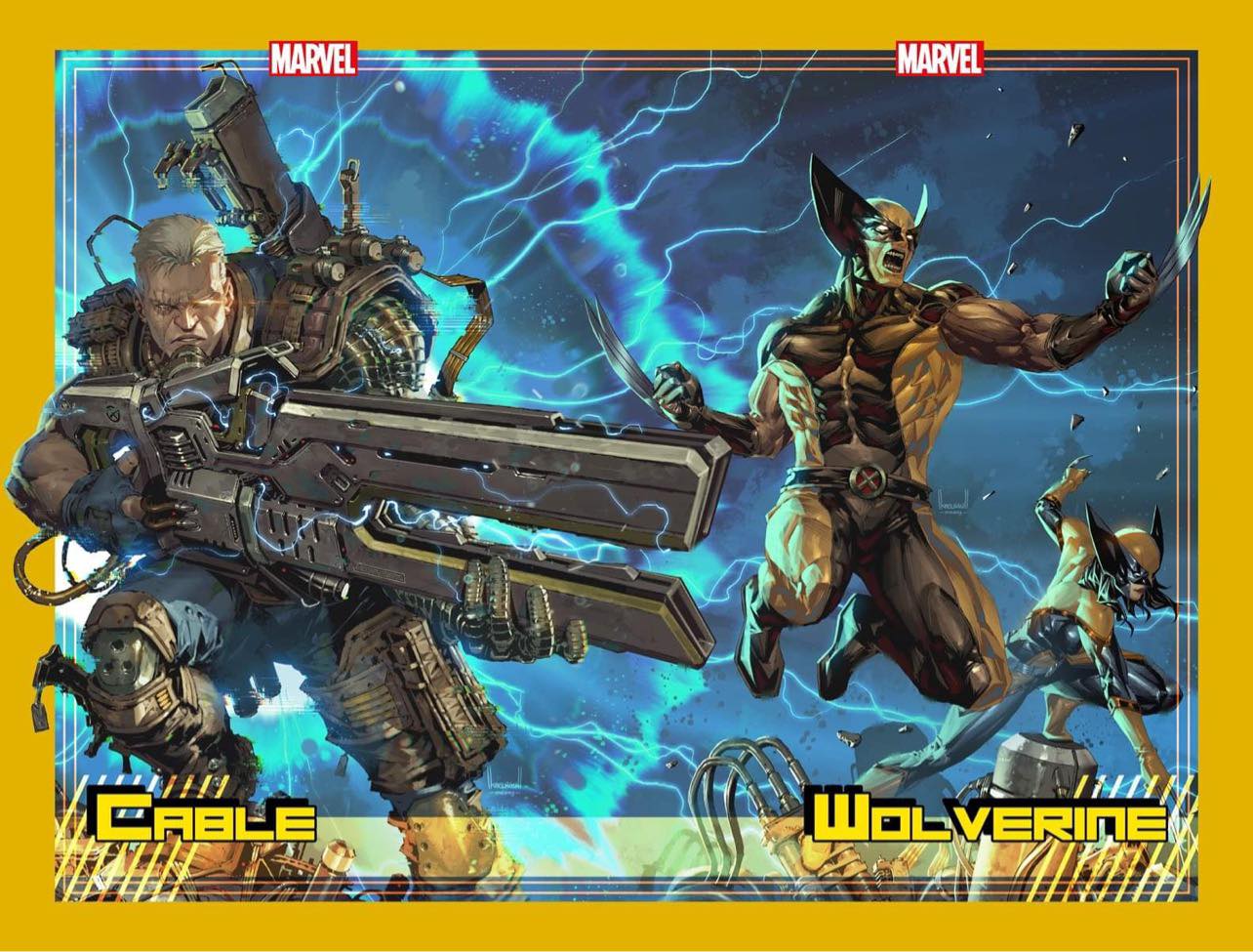 WOLVERINE #13 & CABLE #11 KAEL NGU CONNECTING EXCLUSIVE VARIANTS - Slab City Comics 