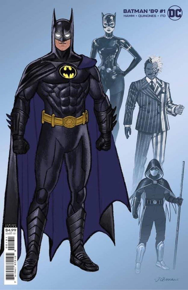 BATMAN '89 #1 1:25 QUINONES VARIANT - Slab City Comics 