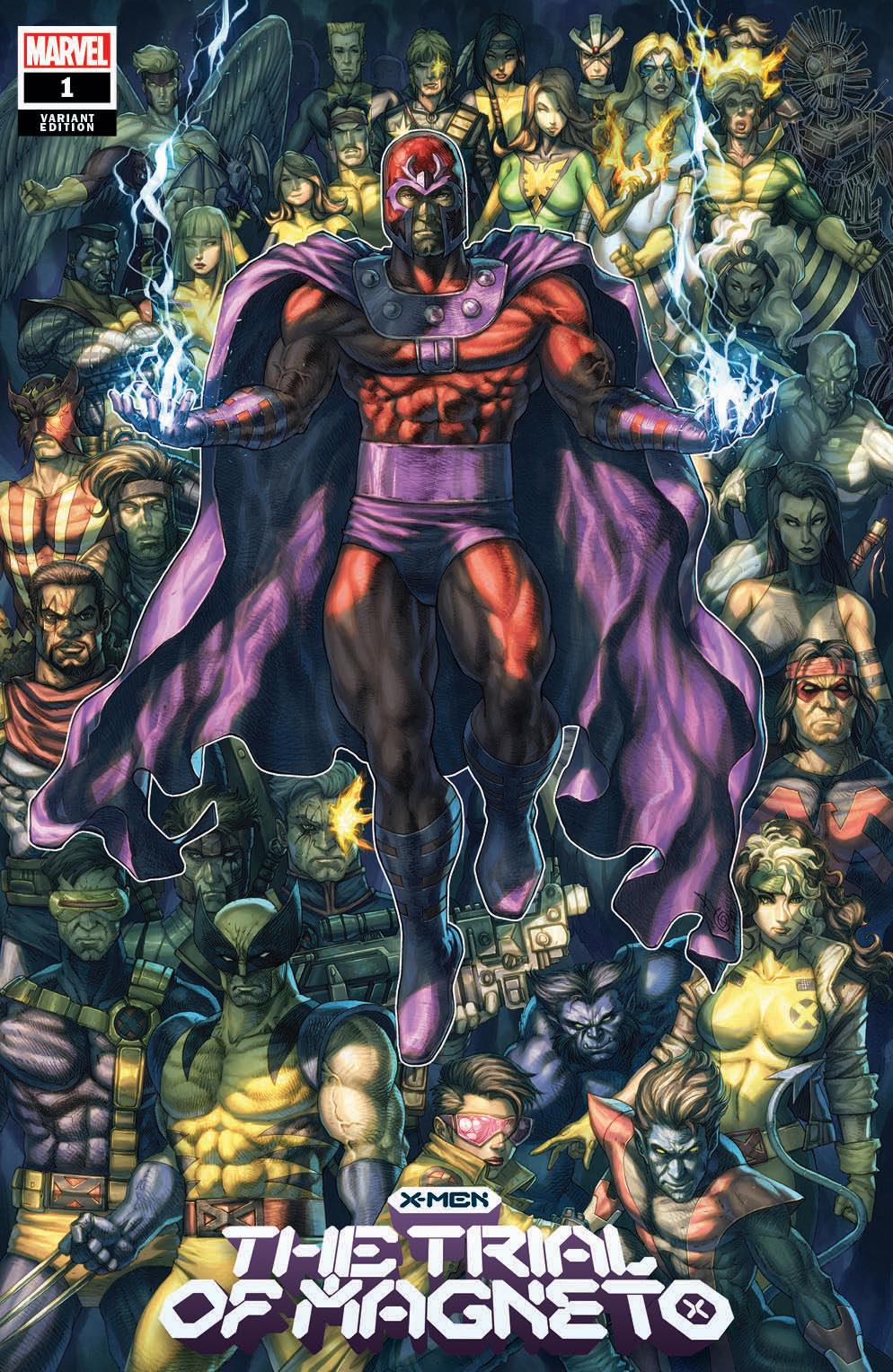 X-MEN TRIAL OF MAGNETO #1 ALAN QUAH VARIANTS - Slab City Comics 