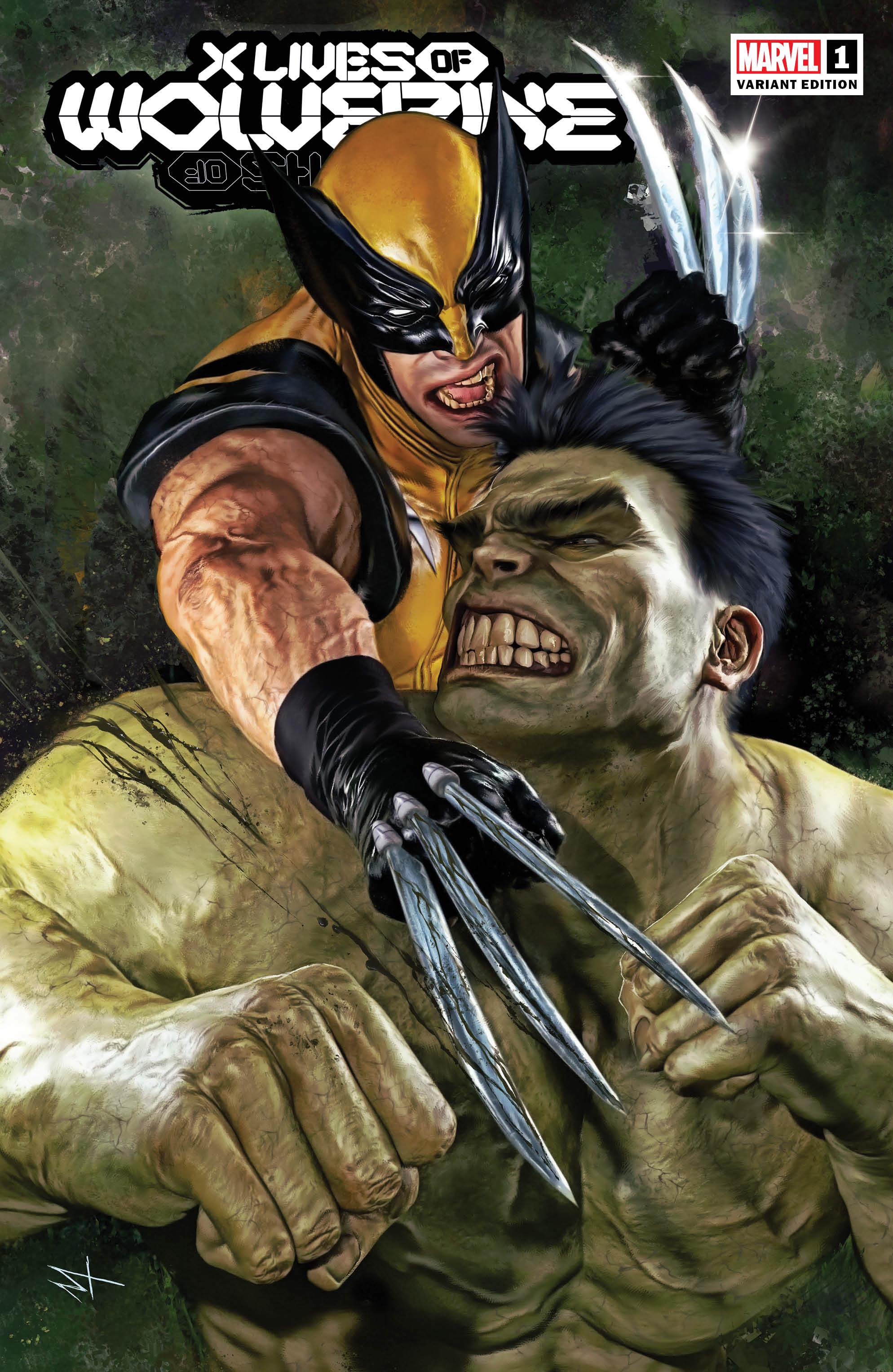 X Lives of Wolverine 1 Marco Turini Variants - Slab City Comics 