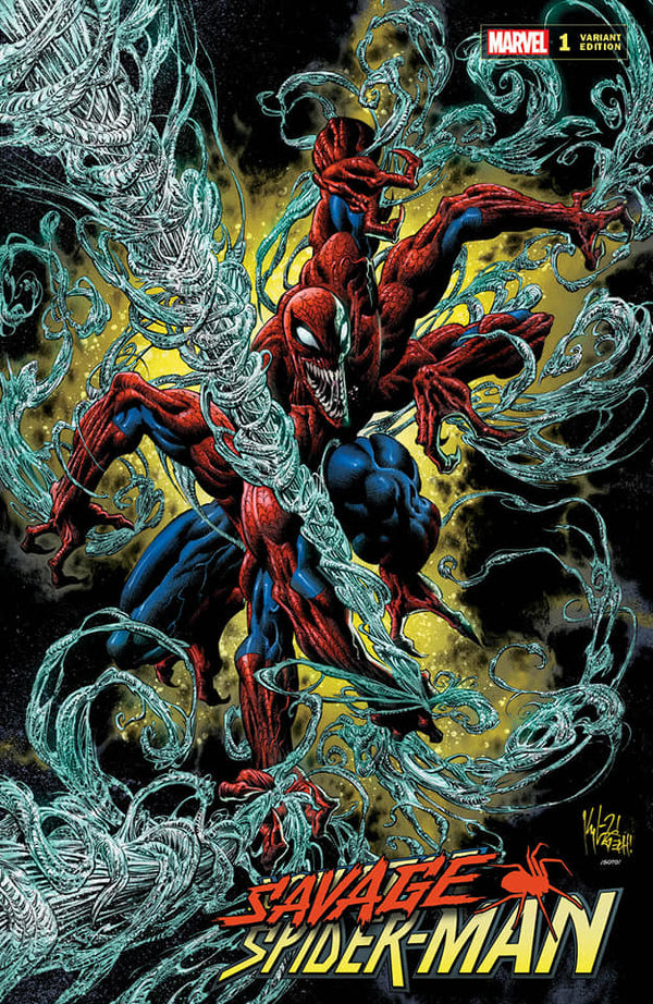 Savage Spider-Man #1 Kyle Hotz Variant - Slab City Comics 