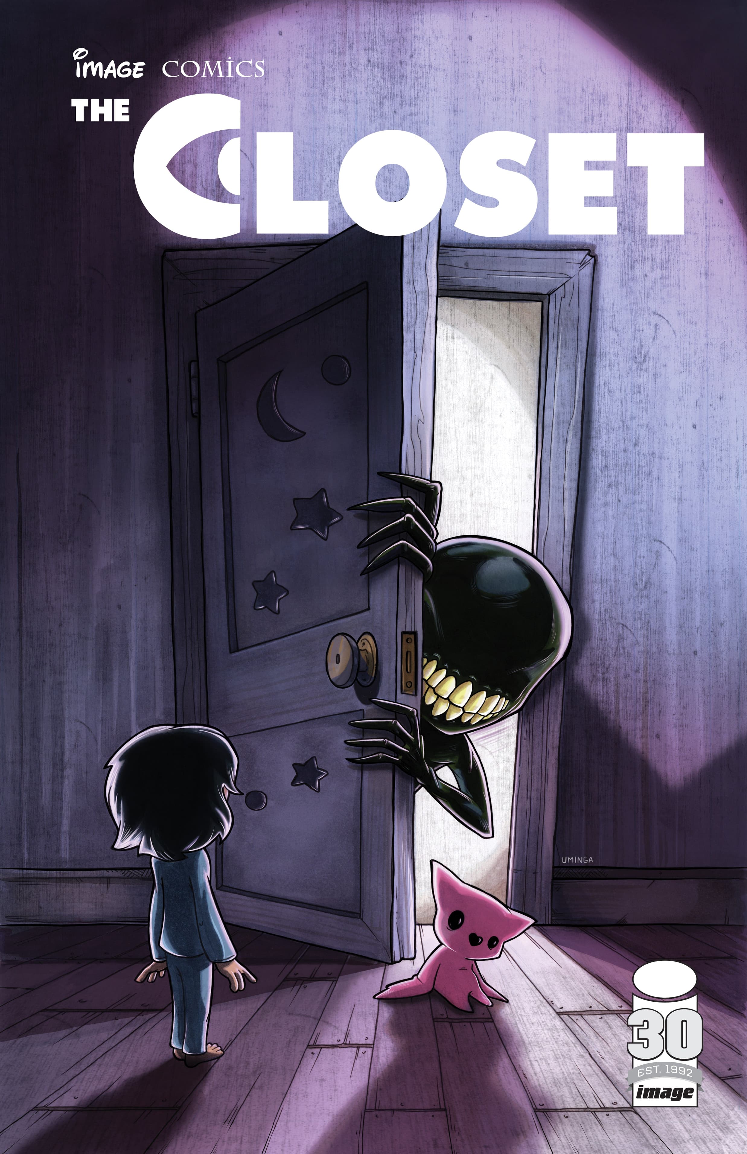 CLOSET #1 CHRIS UMINGA MONSTERS INC HOMAGE - Slab City Comics 