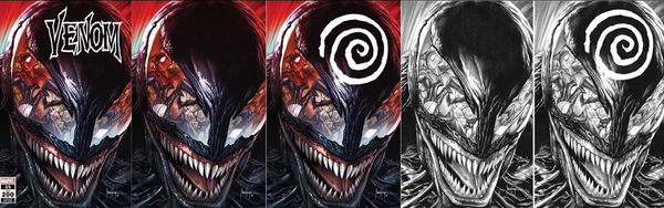 Venom #35 Mico Sauyan Convention 5 Pack Exclusive Set - Slab City Comics 
