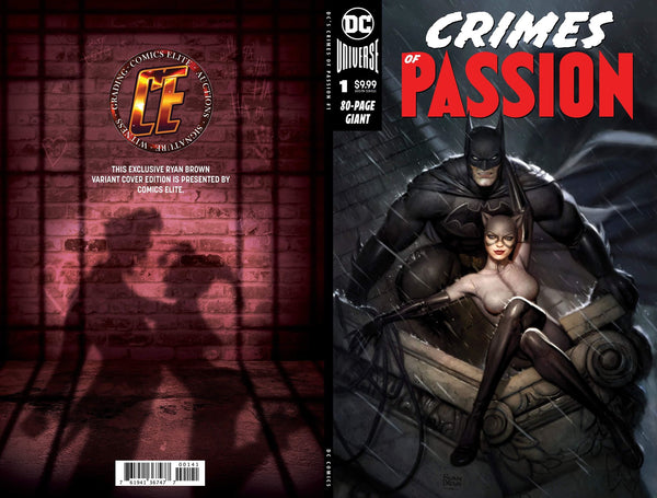 DC CRIMES OF PASSION #1 RYAN BROWN VARIANT - Slab City Comics 