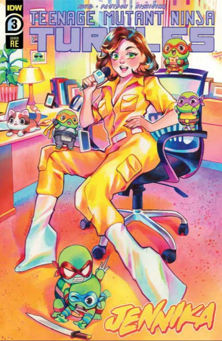 TMNT JENNIKA #3 RIAN GONZALES EXCLUSIVE - Slab City Comics 