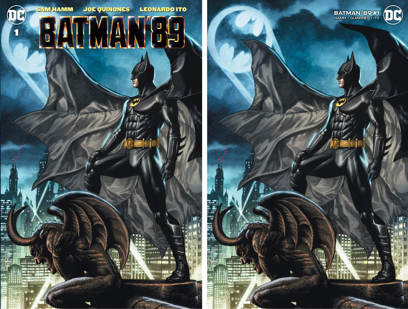 Batman '89 #1 Mico Suayan Variants - Slab City Comics 