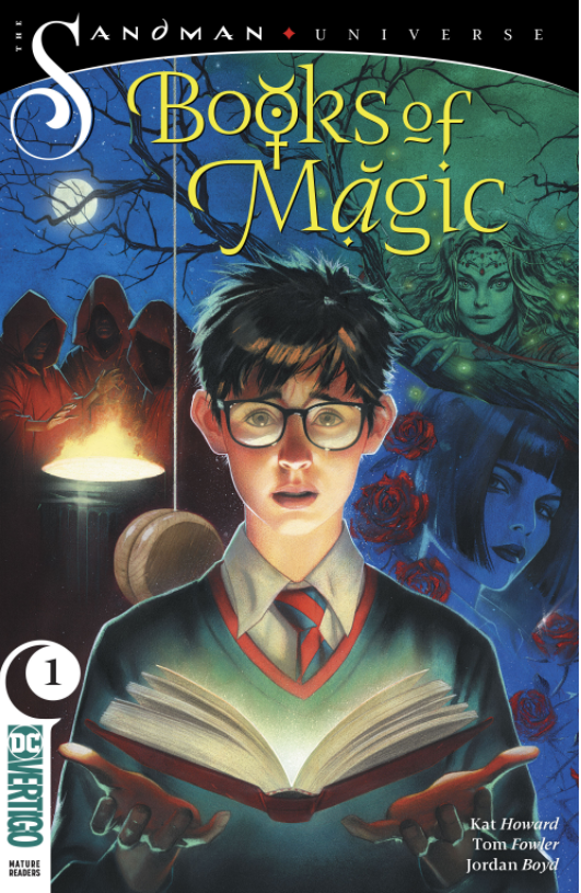 BOOKS OF MAGIC #1 VARIANT - Slab City Comics 