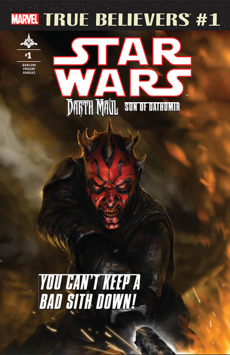 TRUE BELIEVERS STAR WARS DARTH MAUL #1 - Slab City Comics 