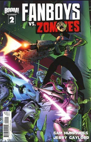 FANBOYS VS ZOMBIES #2 VARIANT - Slab City Comics 