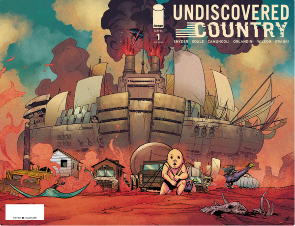UNDISCOVERED COUNTRY #1 3RD PRINT - Slab City Comics 