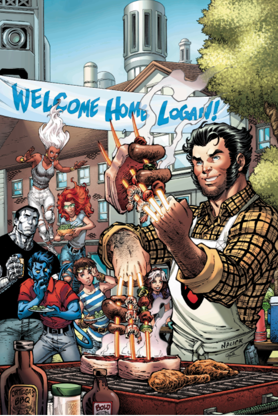 Return of Wolverine #1 Nauck Party Variant - Slab City Comics 