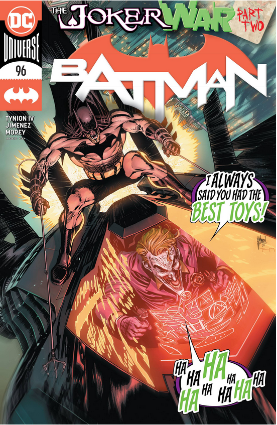 BATMAN #96 JOKER WAR - Slab City Comics 