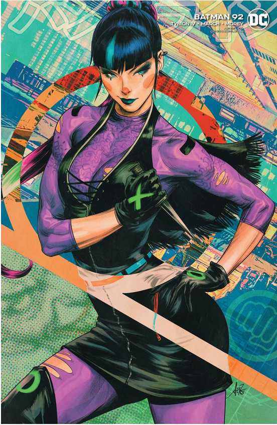 BATMAN #92 CARD STOCK ARTGERM VARIANT - Slab City Comics 