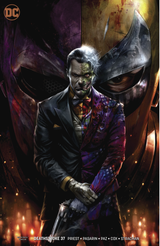 DEATHSTROKE #37 VARIANT (ARKHAM) - Slab City Comics 