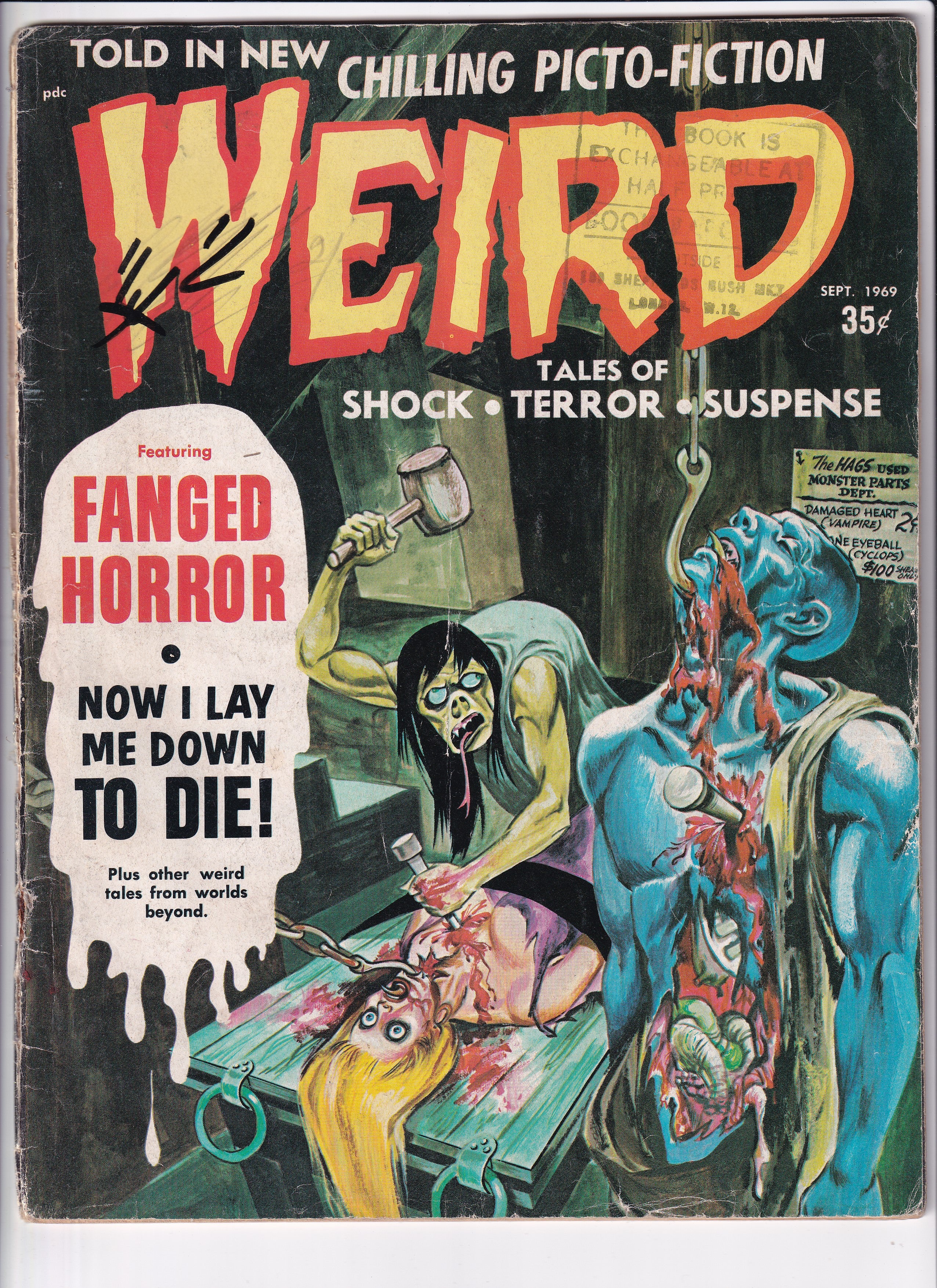 WEIRD VOL.3 NO.4 - Slab City Comics 