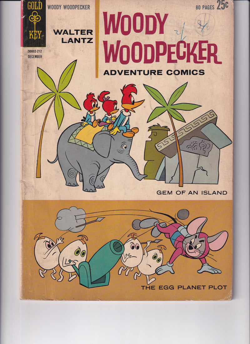 WOODY WOODPECKER ADVENTURE COMICS NO.74 - Slab City Comics 