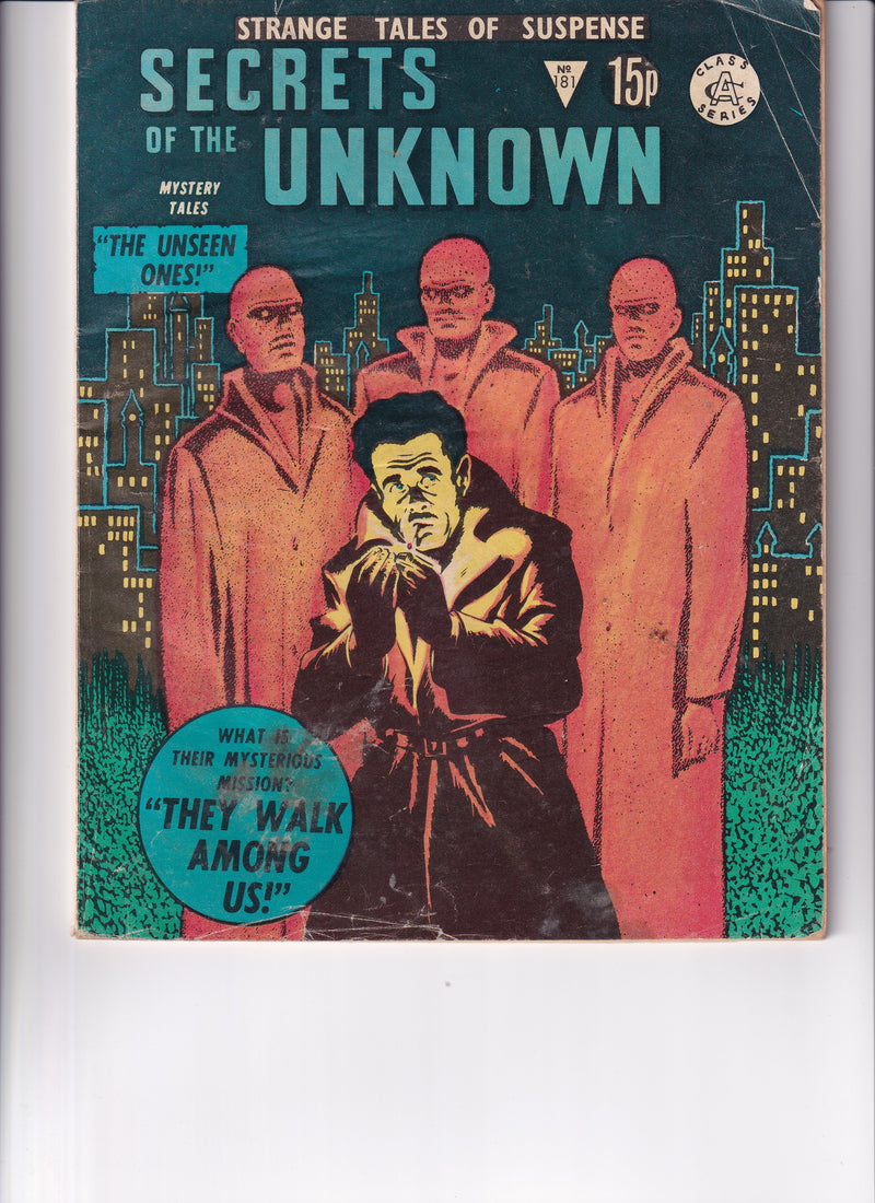 SECERETS OF THE UNKNOWN NO.181 - Slab City Comics 