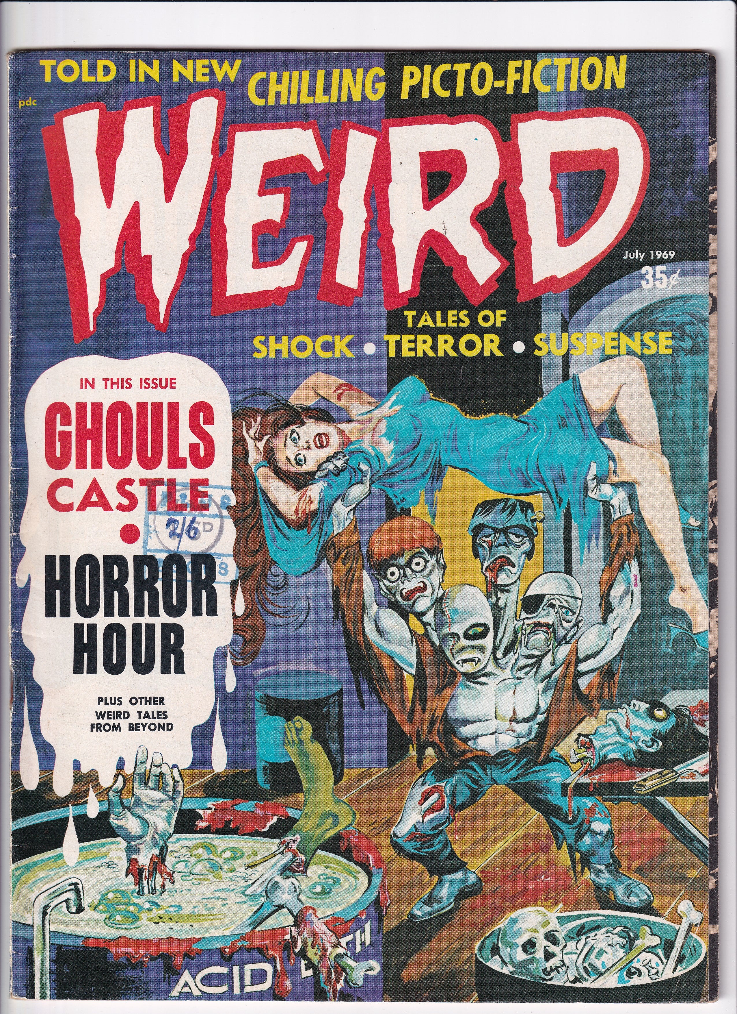 WEIRD VOL.3 #3 - Slab City Comics 