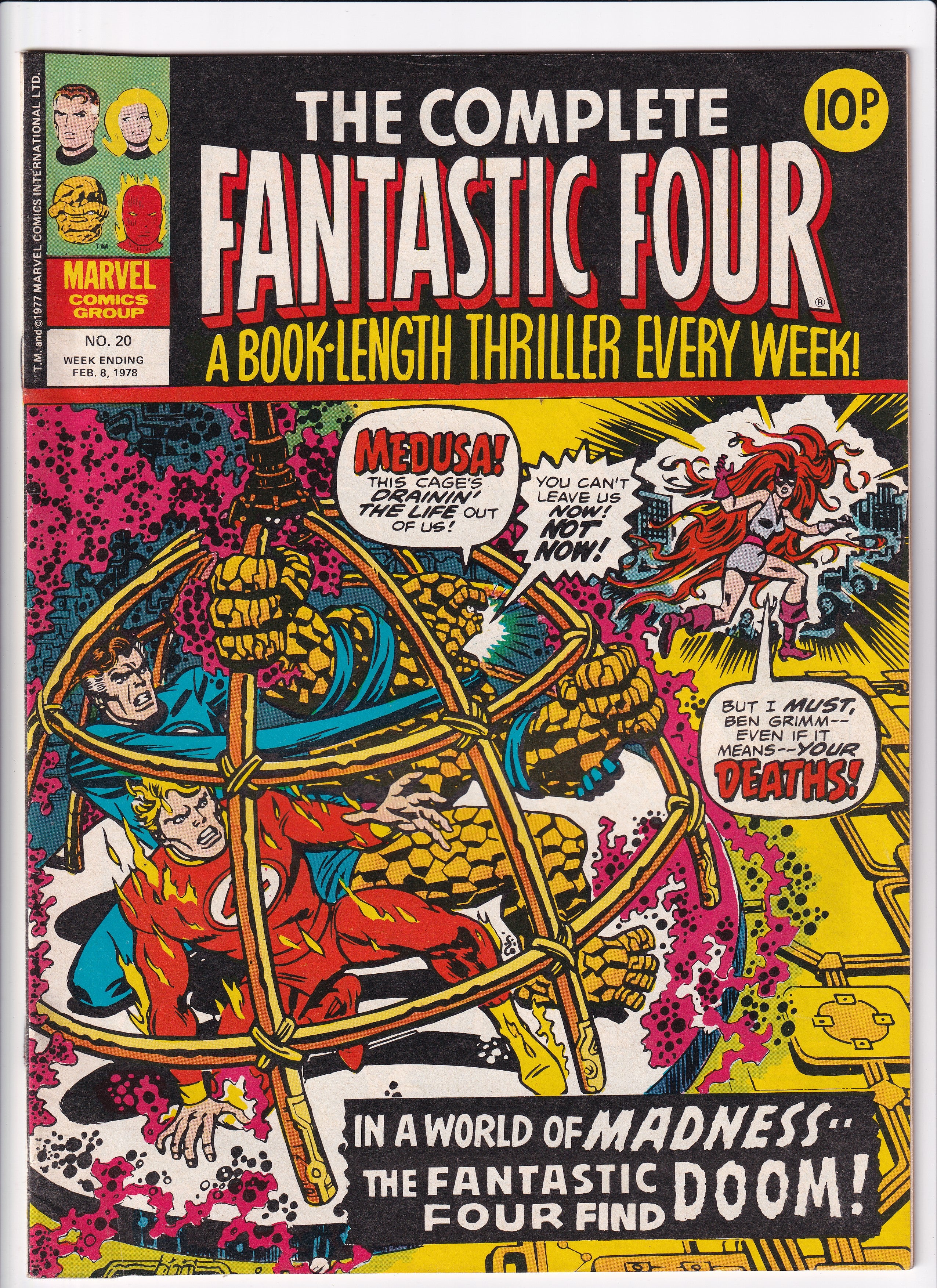THE COMPLETE FANTASTIC FOUR NO.20 - Slab City Comics 