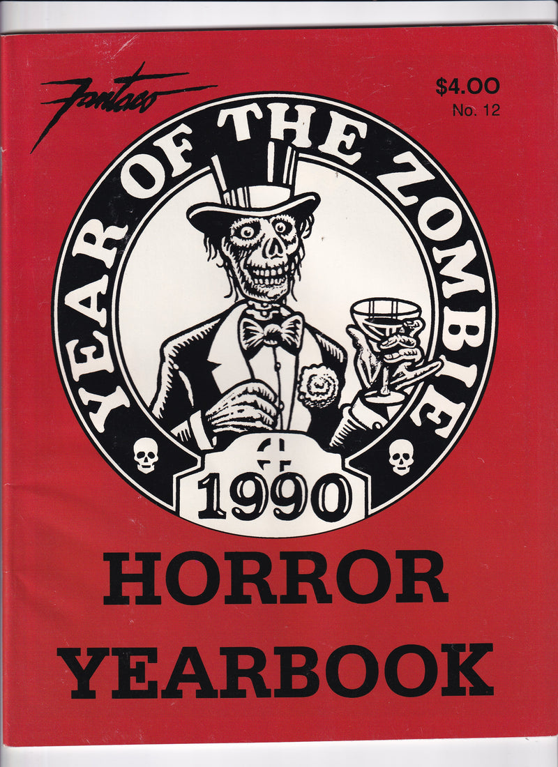 YEAR OF THE ZOMBIE 1990 HORROR YEARBOOK NO.12 - Slab City Comics 