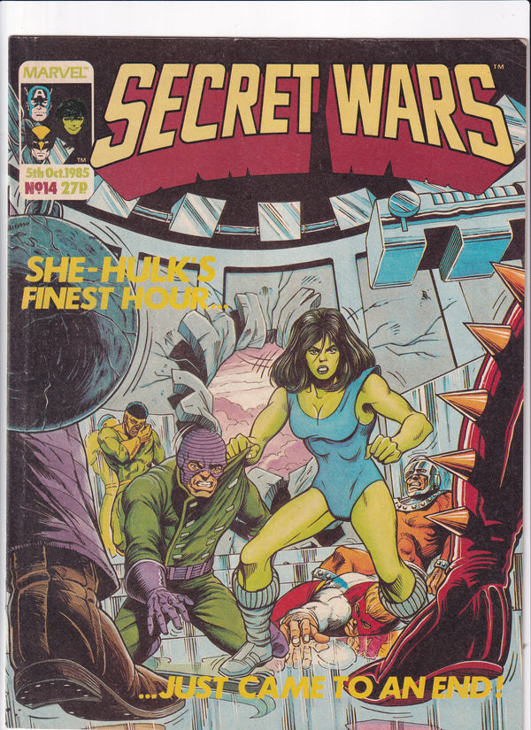 SECRET WARS #14 - Slab City Comics 