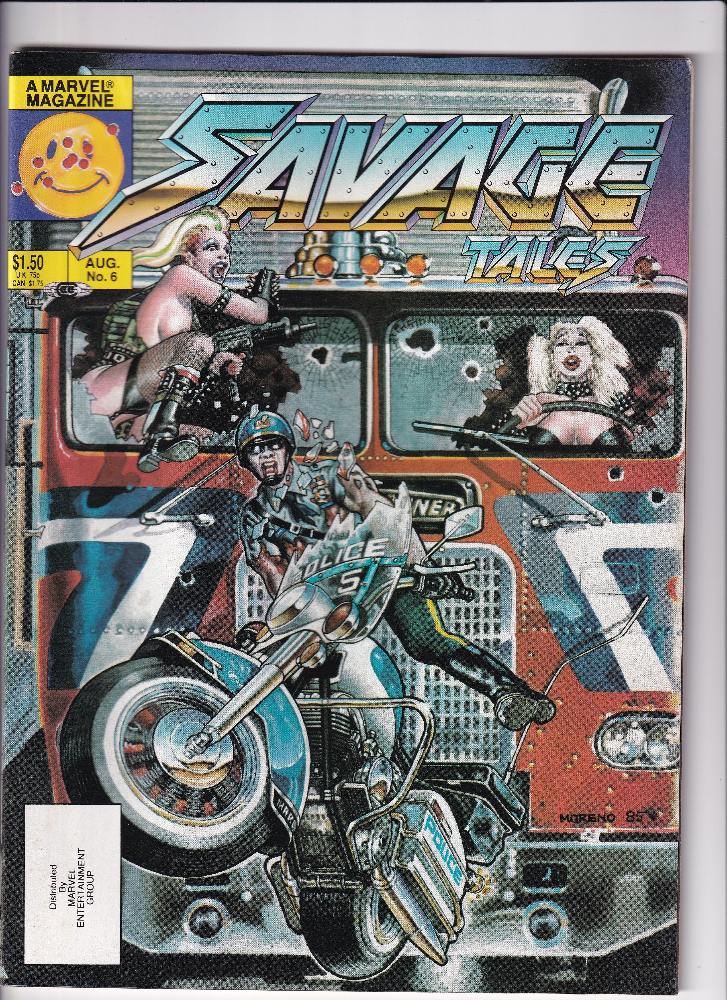 SAVAGE TALES NO.6 - Slab City Comics 