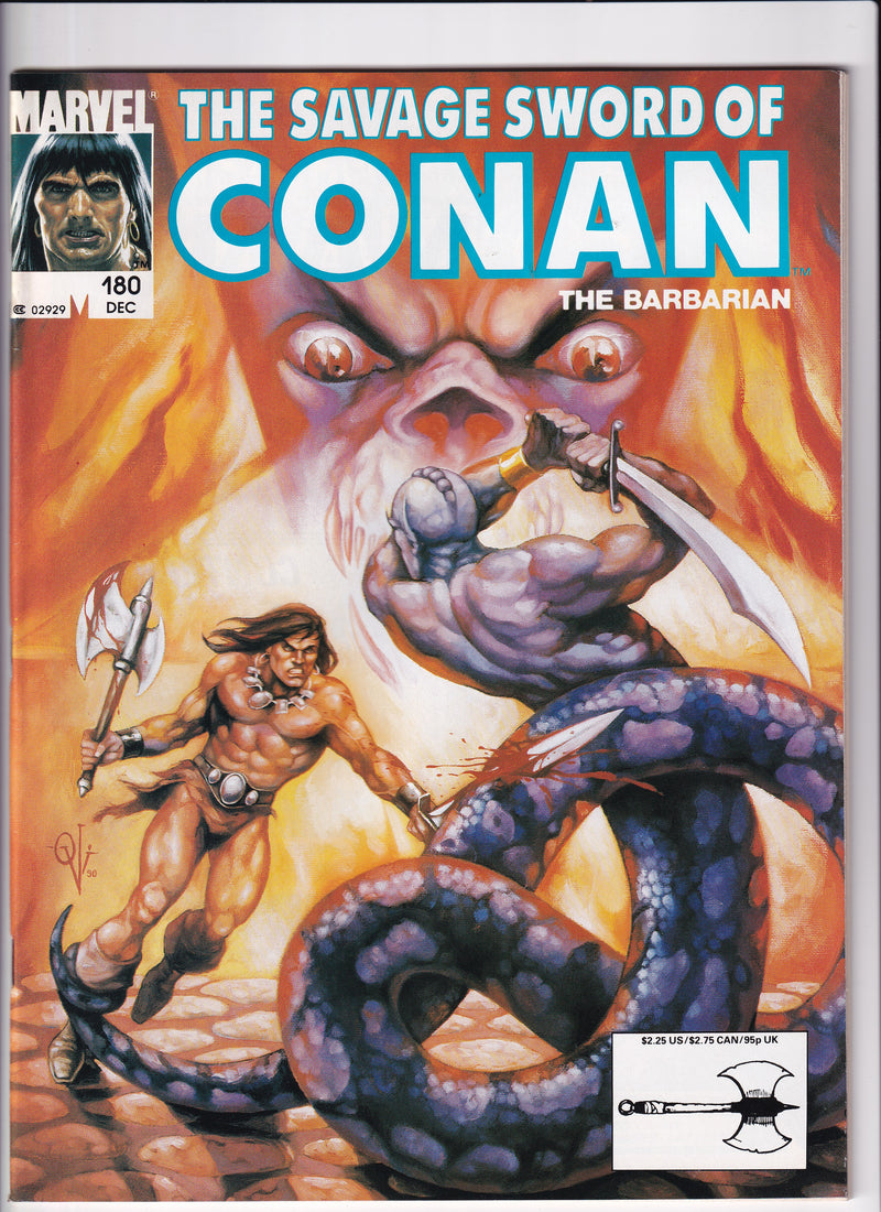 THE SAVAGE SWORD OF CONAN THE BARBARIAN