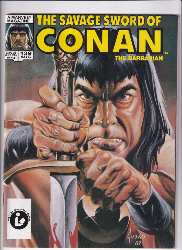 THE SAVAGE SWORD OF CONAN THE BARBARIAN #139 - Slab City Comics 