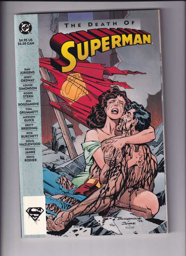 THE DEATH OF SUPERMAN - Slab City Comics 
