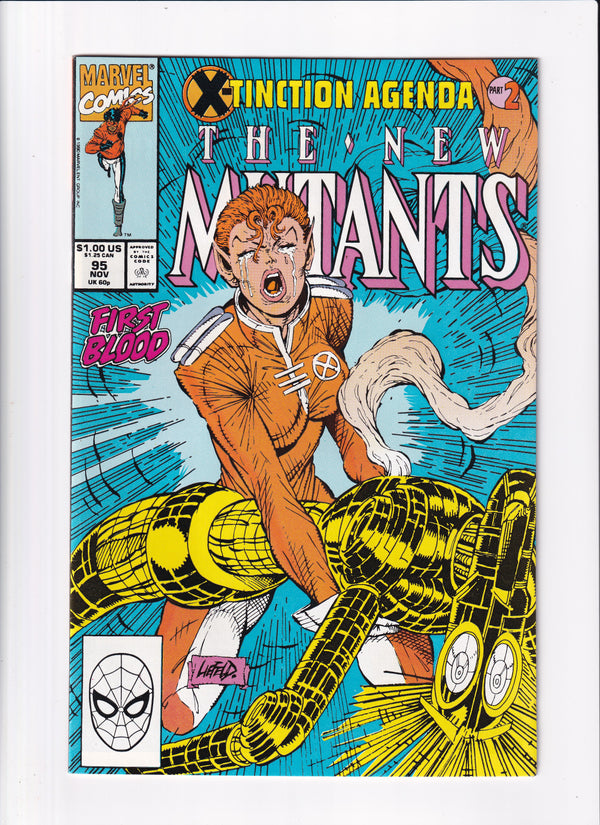 New Mutants #95 - Slab City Comics 