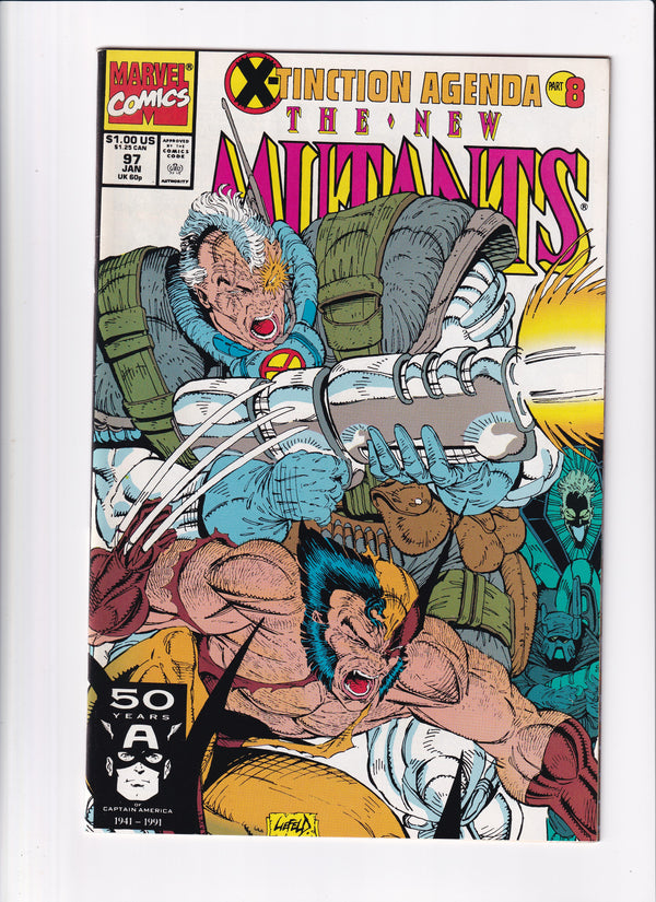 New Mutants #97 - Slab City Comics 