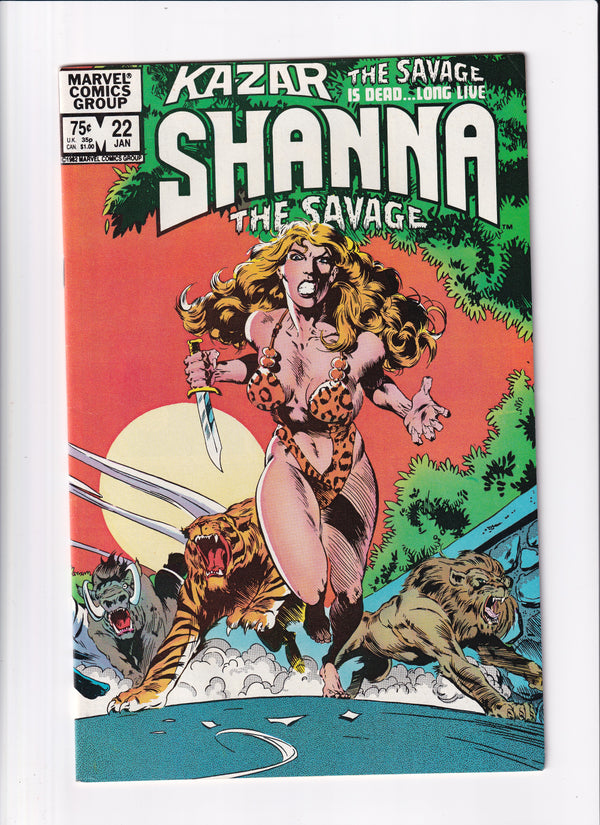 KA-ZAR SHANNA THE SAVAGE #22 - Slab City Comics 