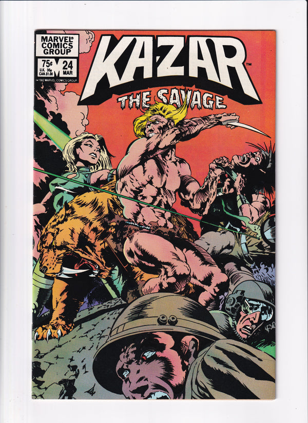 KA-ZAR THE SAVAGE #24 - Slab City Comics 