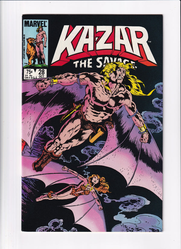 KA-ZAR THE SAVAGE #28 - Slab City Comics 
