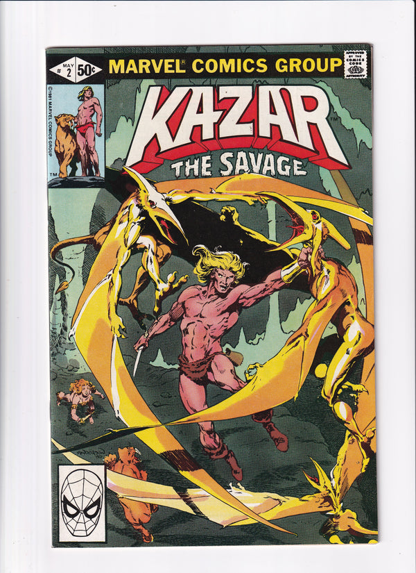 KA-ZAR THE SAVAGE #2 - Slab City Comics 