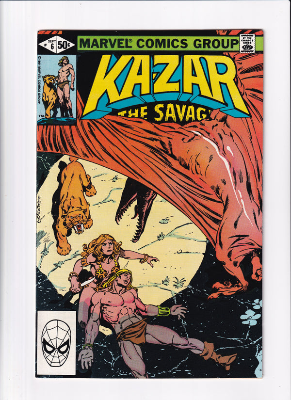 KA-ZAR THE SAVAGE #6 - Slab City Comics 