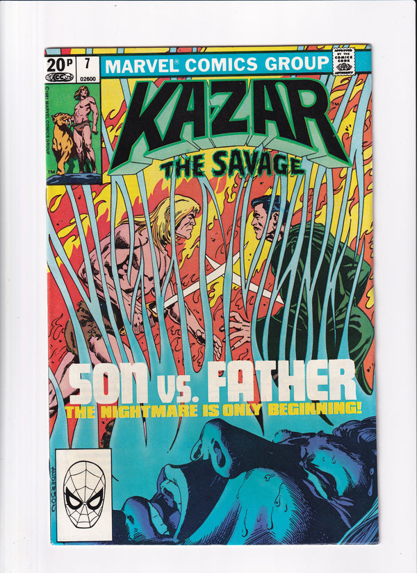 KA-ZAR THE SAVAGE #7 - Slab City Comics 