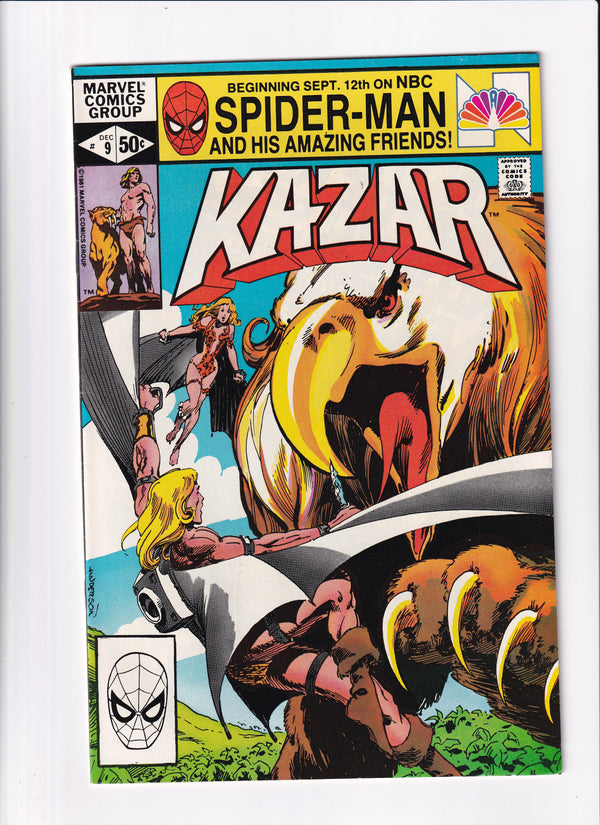 KA-ZAR THE SAVAGE #9 - Slab City Comics 