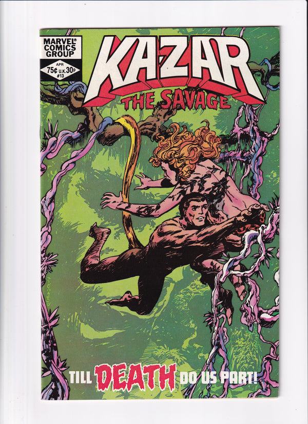 KA-ZAR THE SAVAGE #13 - Slab City Comics 