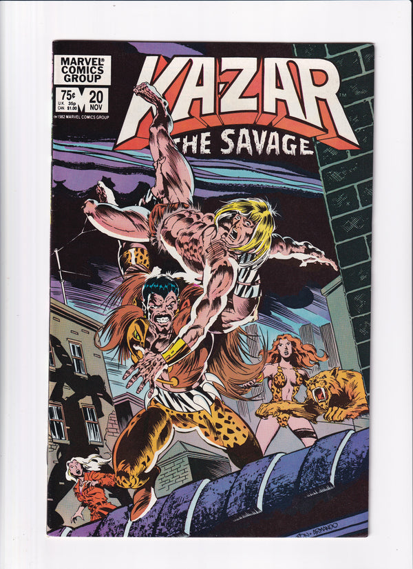 KA-ZAR THE SAVAGE #20 - Slab City Comics 