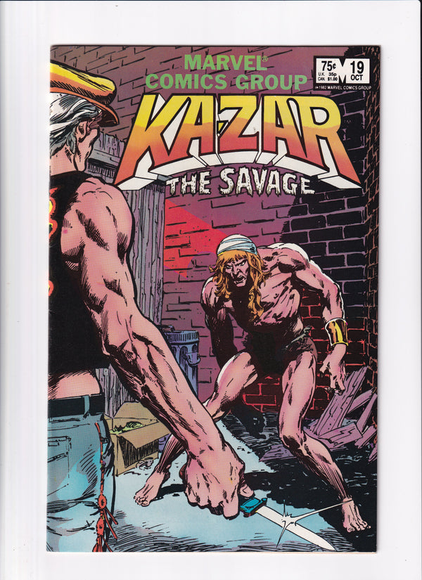 KA-ZAR THE SAVAGE #19 - Slab City Comics 