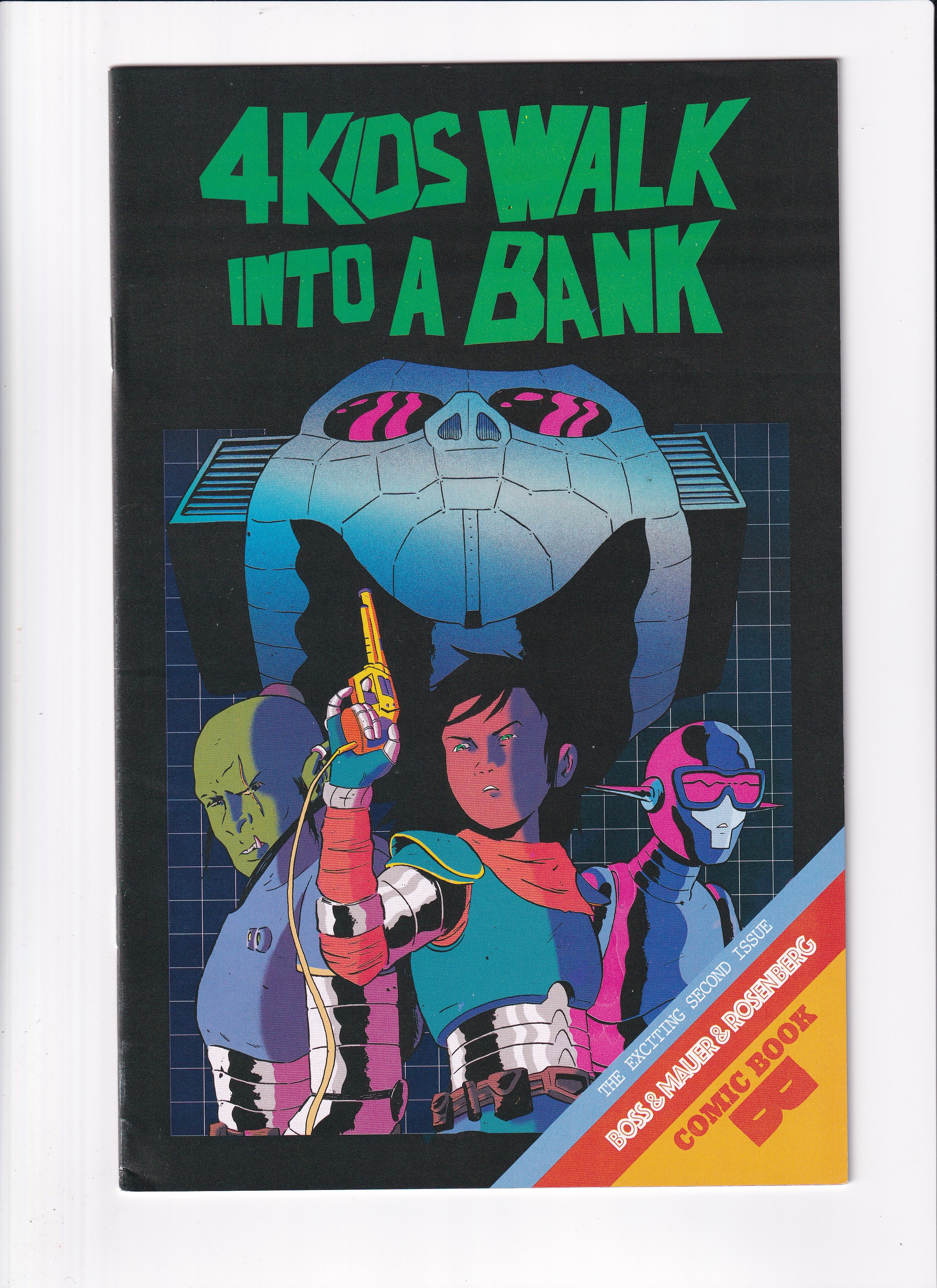 4KIDS WALK INTO A BANK #2 - Slab City Comics 