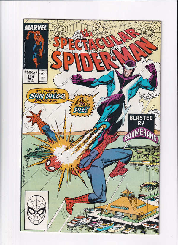 THE SPECTACULAR SPIDER-MAN #144 - Slab City Comics 