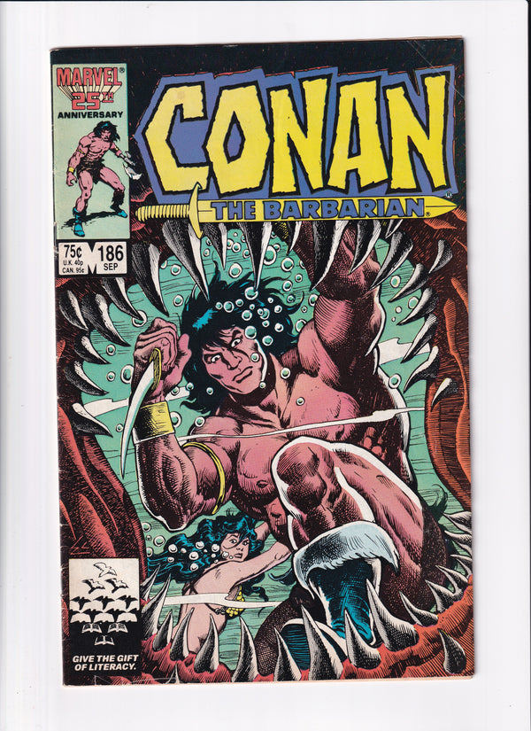 CONAN THE BARBARIAN #186 - Slab City Comics 