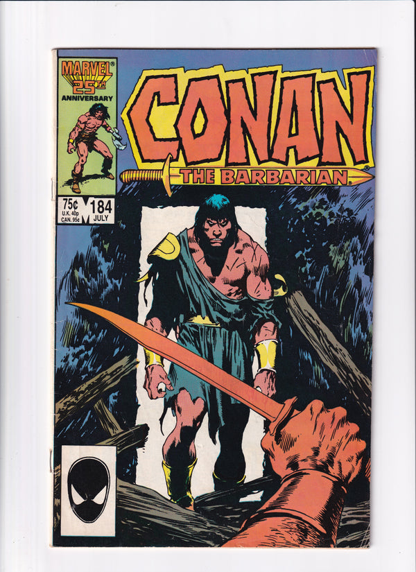 CONAN THE BARBARIAN #184 - Slab City Comics 