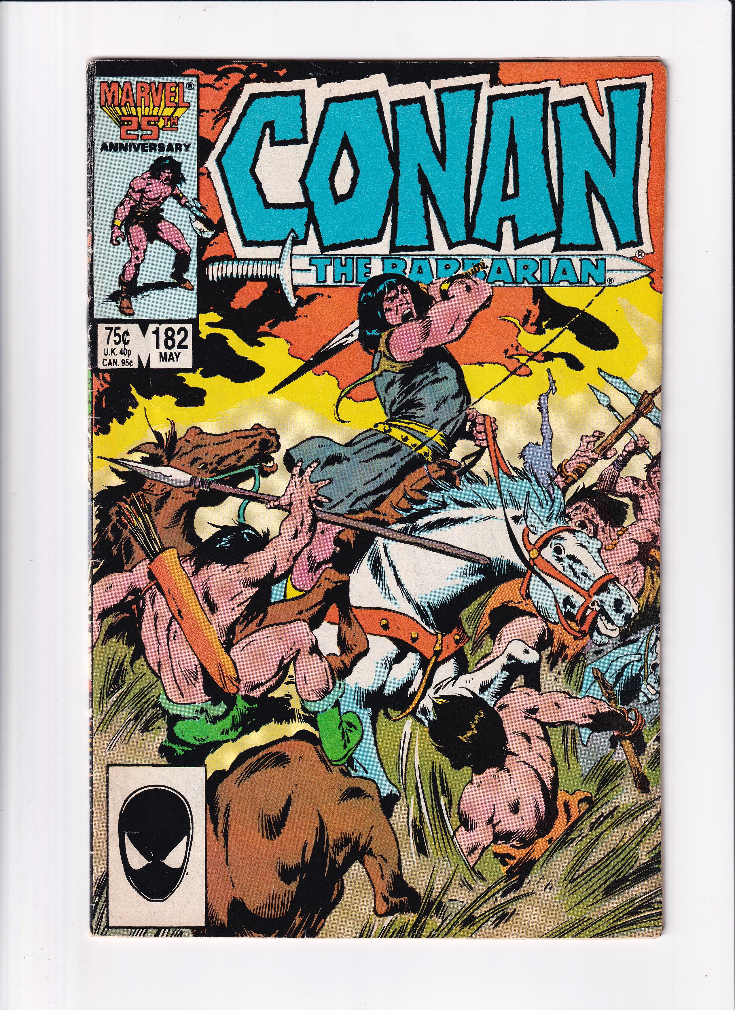 CONAN THE BARBARIAN #182 - Slab City Comics 
