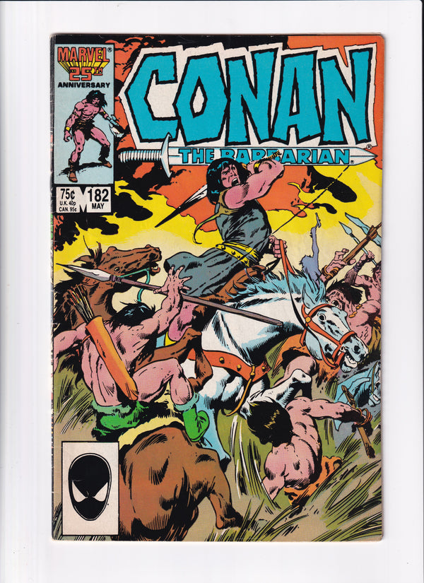CONAN THE BARBARIAN #182 - Slab City Comics 