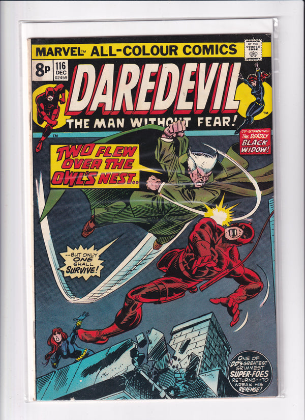 DAREDEVIL THE MAN WITHOUT FEAR #116 - Slab City Comics 