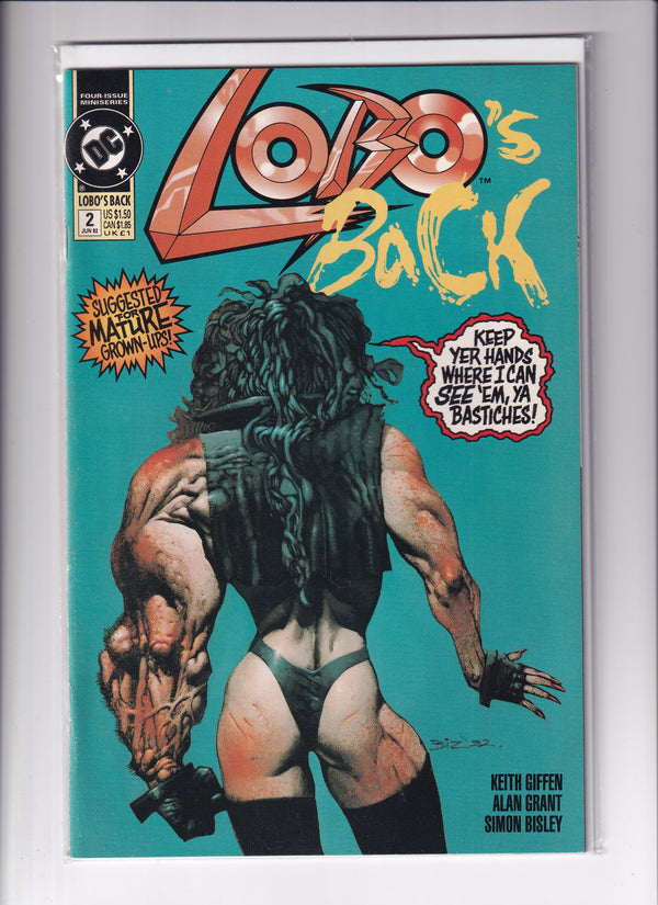 LOBO'S BACK #2 - Slab City Comics 