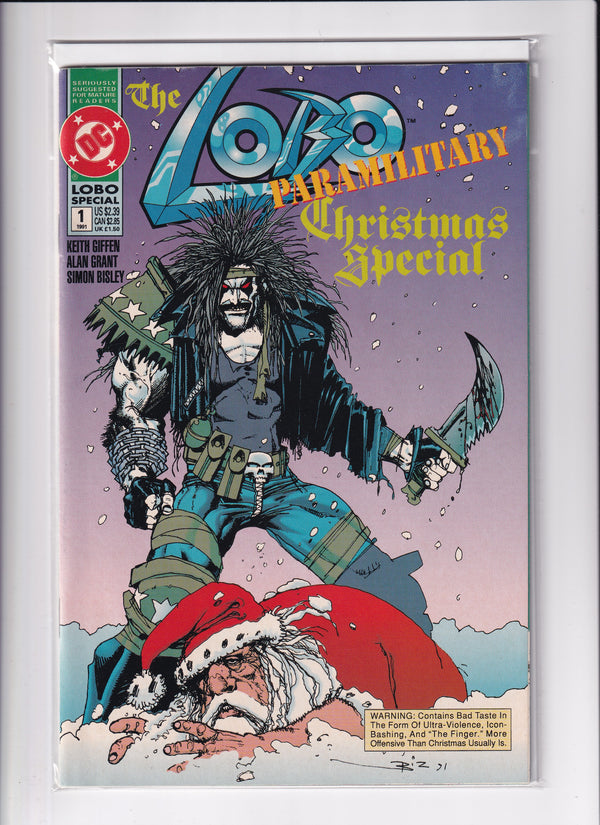 LOBO #1 PARAMILITARY CHRISTMAS SPECIAL - Slab City Comics 